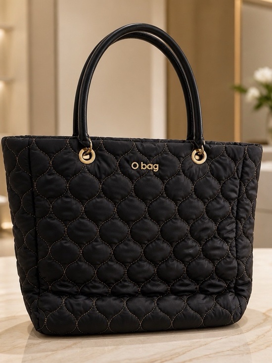 O Bag Handbags - O bag Quilted Puffer Tote Bag Made in Italy NWT